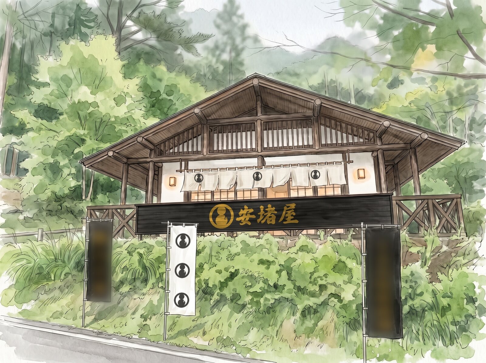 三峯神社店 完成イメージ 正面